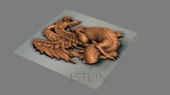 Art panel (PD_0447) 3D model for CNC machine